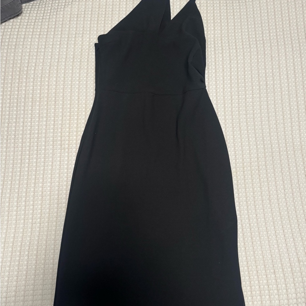 Abercrombie & Fitch One Shoulder Black Dress